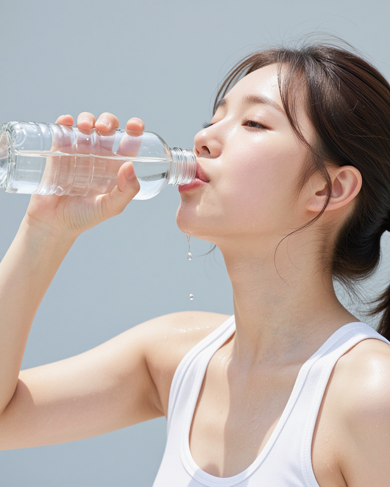 청량한 수분 보충