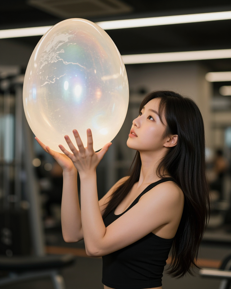 거대한 단백질의 무게