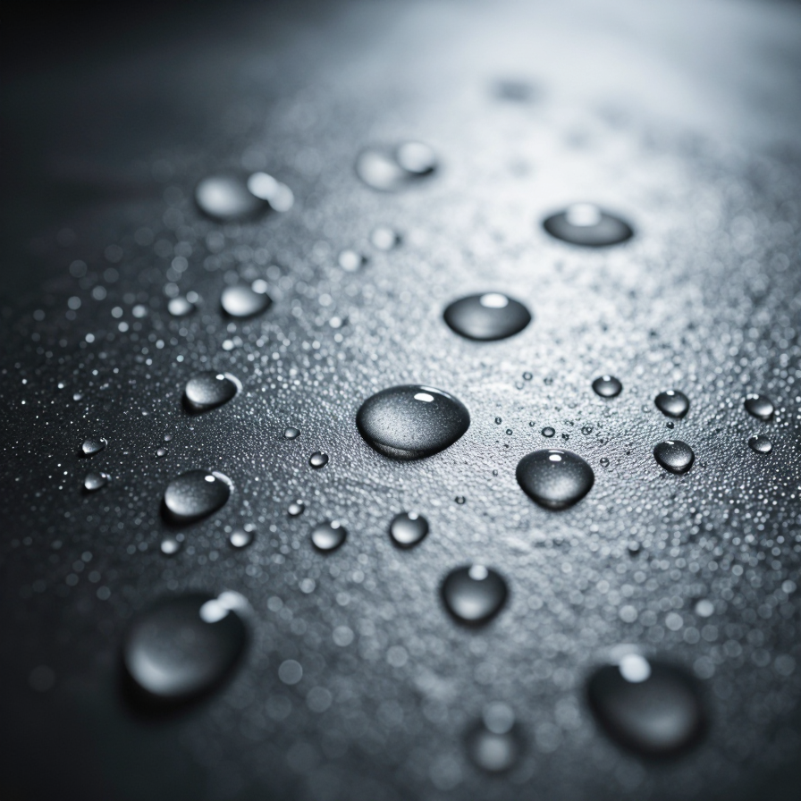 땀방울의 디테일