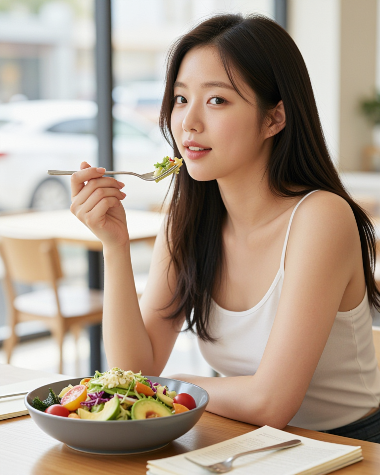 햇살 가득한 샐러드 타임